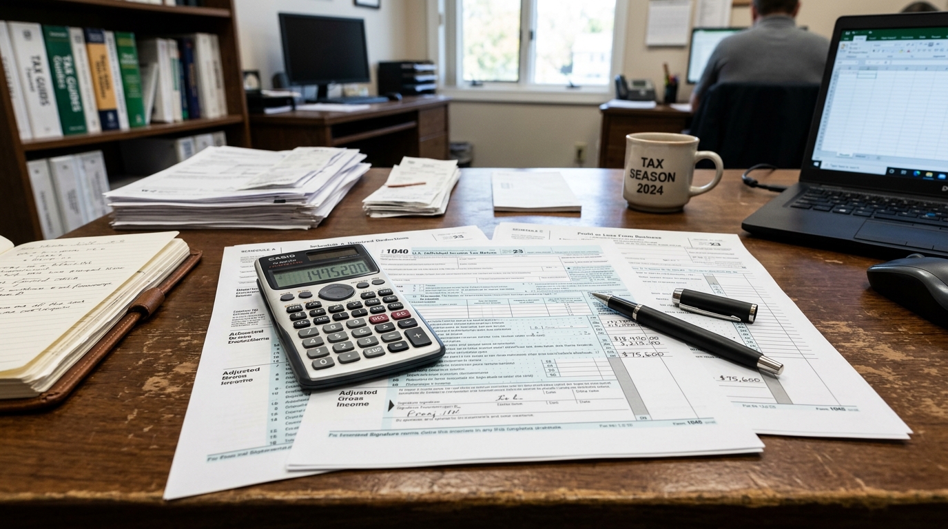 Documents financiers et calculatrice